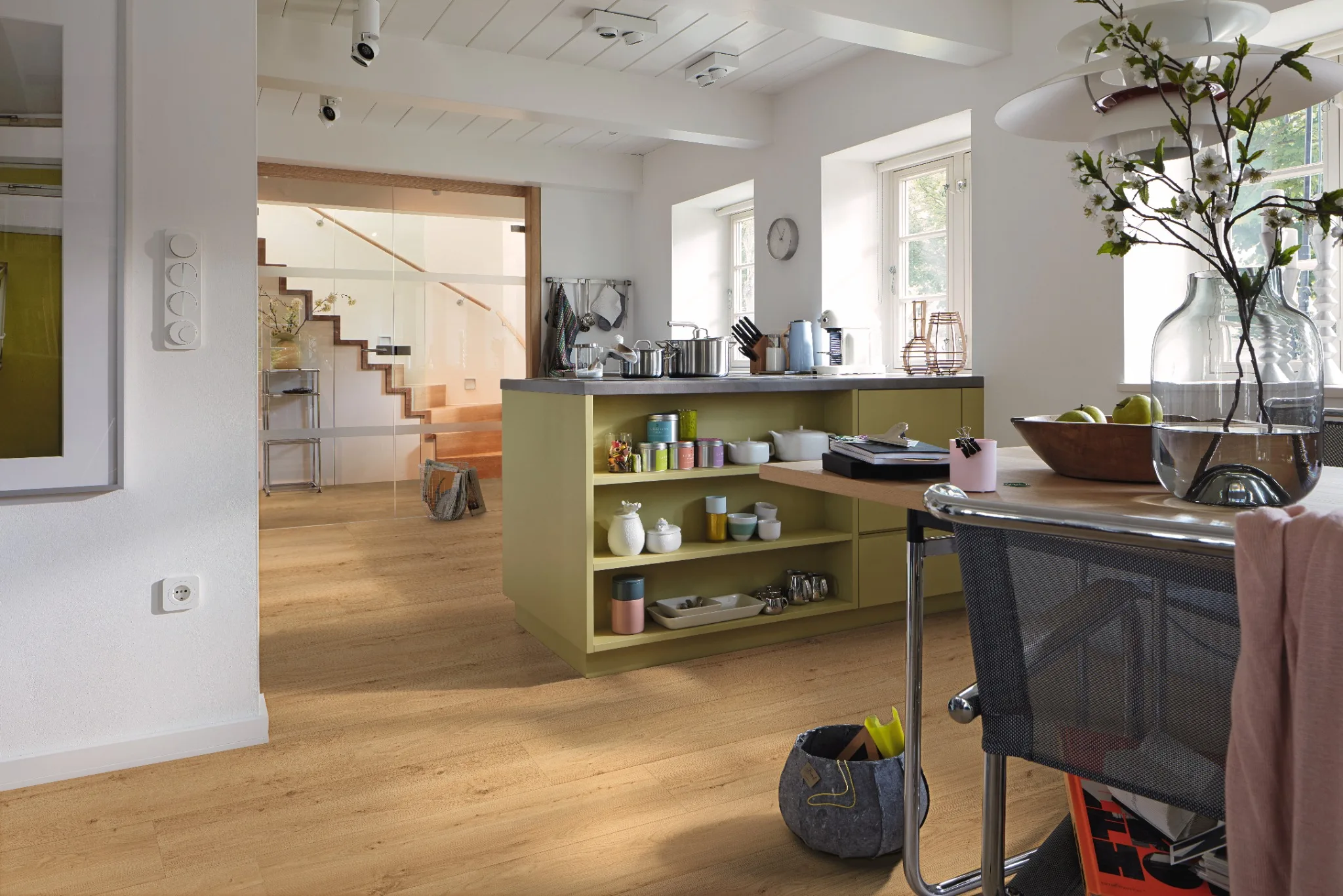 Ambiente MEISTER con suelo de diseño
